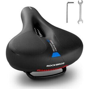 Bike Seat Cushion Comfort Bike Saddle Mountain Bicycle Accessories Reflective St